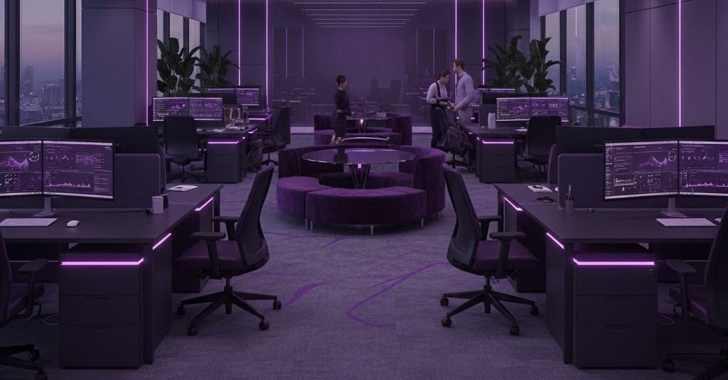 Team working together at XM Group